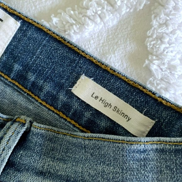 SOLDFRAME Denim Le High Waist Skinny Jeans - Picture 8 of 14